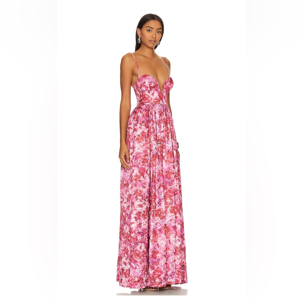 Lovers and Friends Mallory Gown in Monet Floral